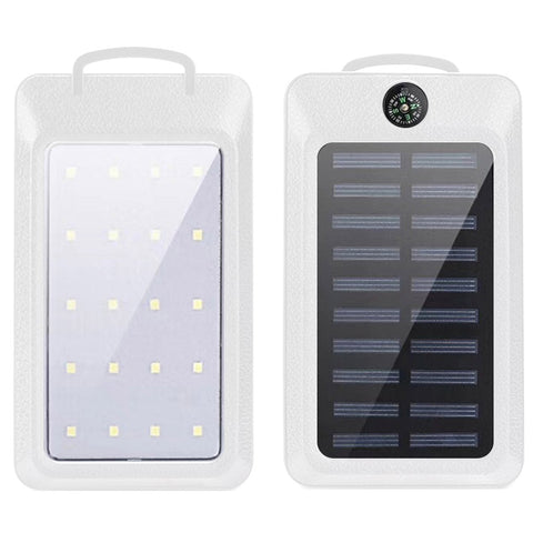 20000mAh Power Bank Solar Charging Portable Charger with LED Flashlight SOVO