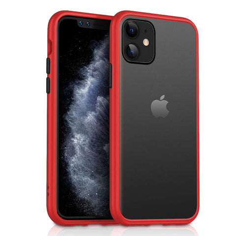 For iPhone 12 Mini Case with Color Push-button Matt Hard Cover HDL93