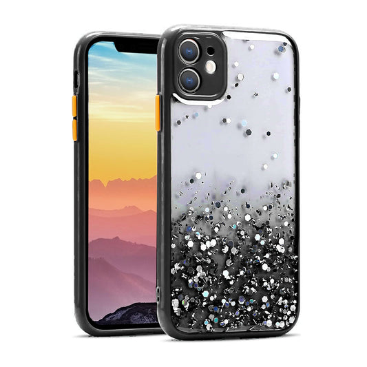 For iPhone 12 Mini Case with Bling Rhinestones Soft Cover SFL103