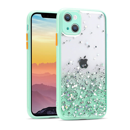 For iPhone 13 Mini Case with Bling Rhinestones Soft Cover SFL103