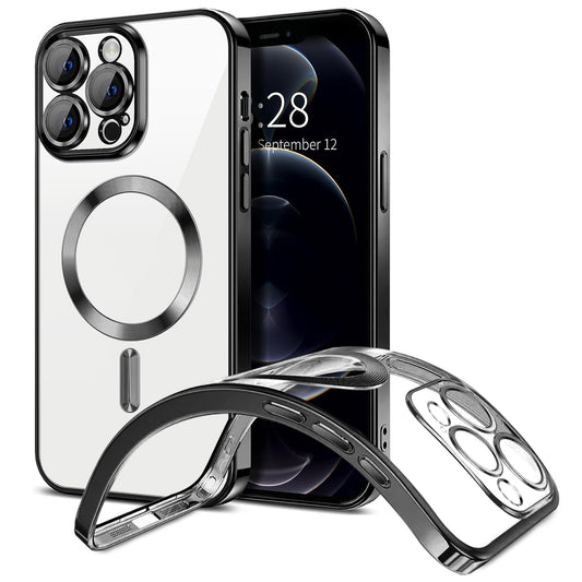 For iPhone 16 Pro Max Case with Magnetic Charging Soft Cover SFL113