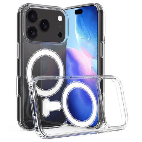 For Apple iPhone 17 Pro Case Slim Clear Transparent Shockproof Soft Cover 6.3-in SFL113