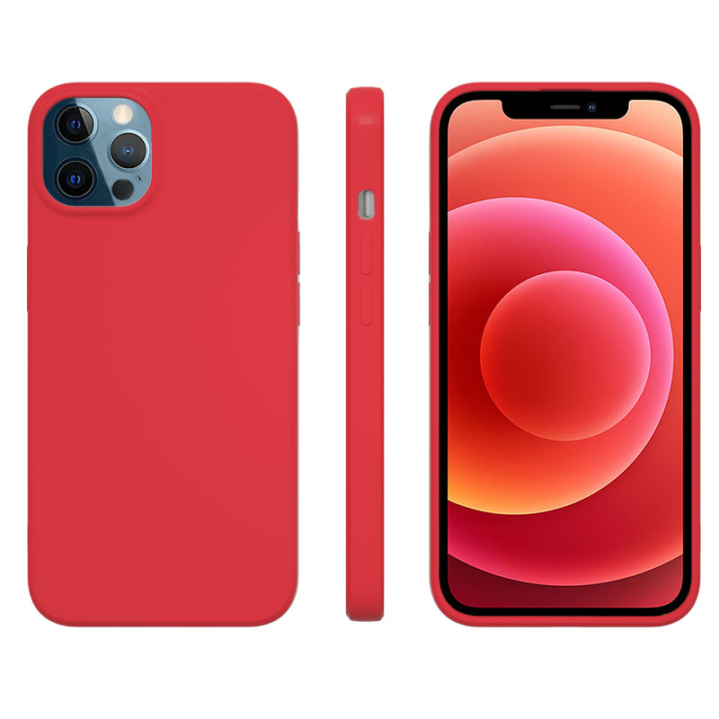 For iPhone 13 Pro Max Case High Quality Silicone Soft Cover SFL73