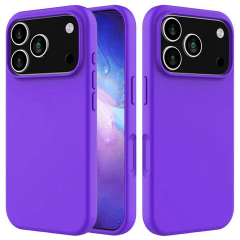 For Apple iPhone 17 Pro Max Case High Quality Silicone Slim Soft Cover 6.9-inch SFL73