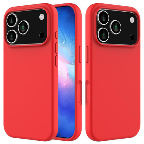 For Apple iPhone 17 Pro Max Case High Quality Silicone Slim Soft Cover 6.9-inch SFL73