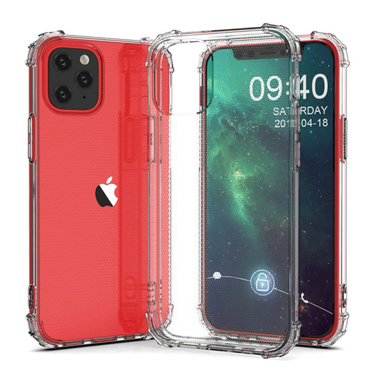 For iPhone 11 Pro Case with Air Cushion Clear Transparent Soft Cover SFL74