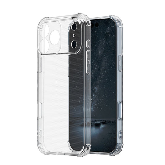 For Apple iPhone 17 Pro Max Case Shockproof Clear Transparent Soft Cover 6.9-in SFL74