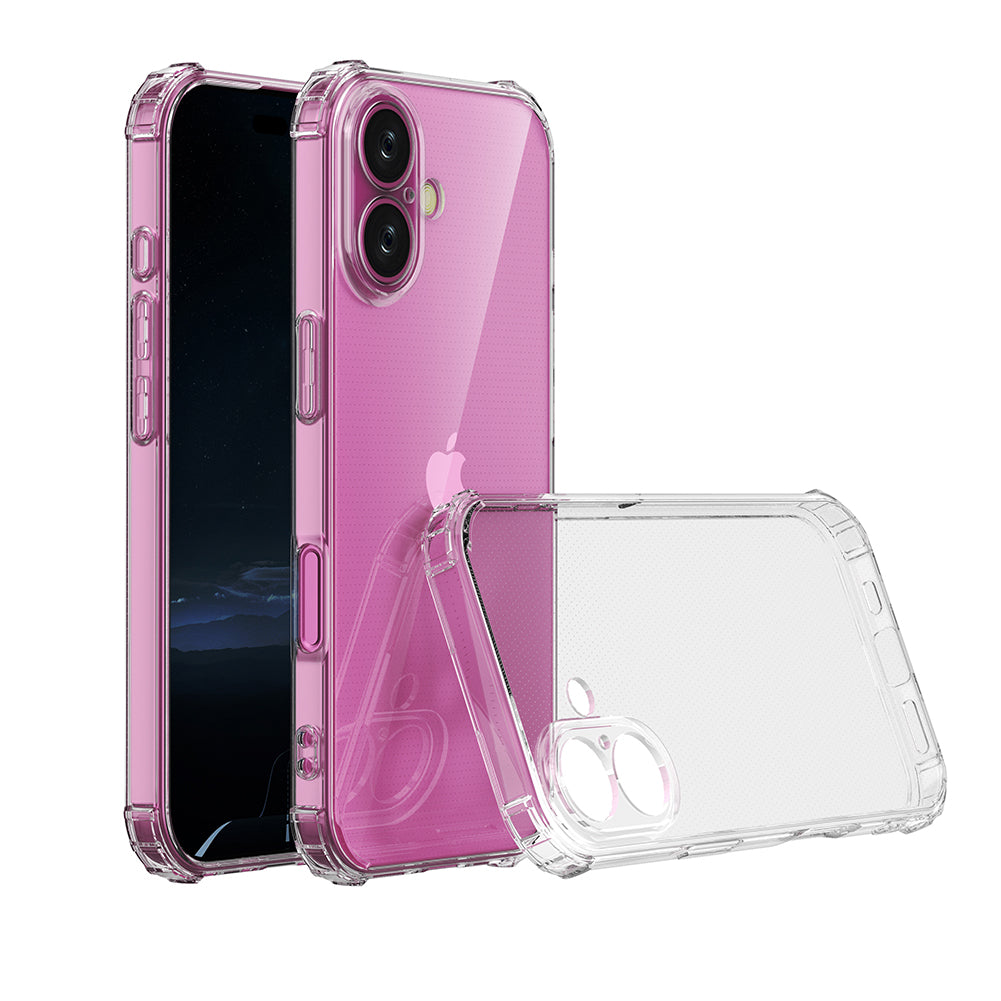 For Apple iPhone 18 Case Corner Shockproof Clear Transparent Soft Cover SFL74