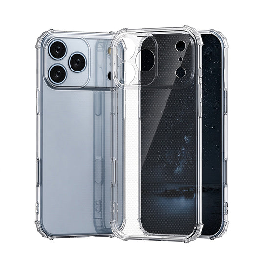 For iPhone 18 Pro Max Case Shockproof Clear Transparent Soft Cover SFL74