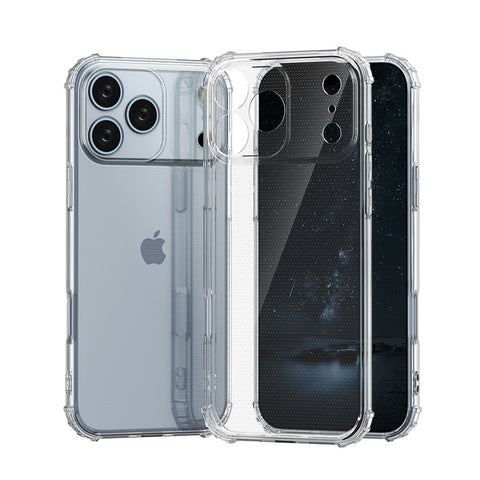 For iPhone 18 Pro Max Case Shockproof Clear Transparent Soft Cover SFL74