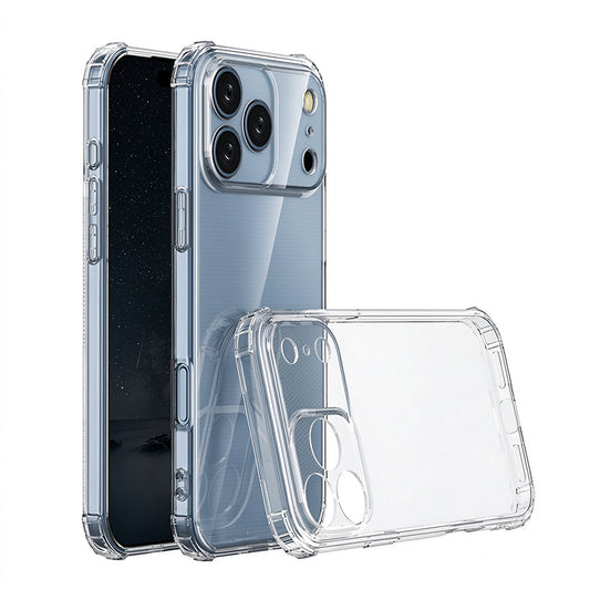 For iPhone 18 Pro Case Shockproof Clear Transparent Slim Soft Cover SFL74
