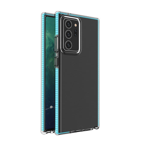For Galaxy Note 20 Case with Seperate Color Bumper Transparent Soft Cover SFL79