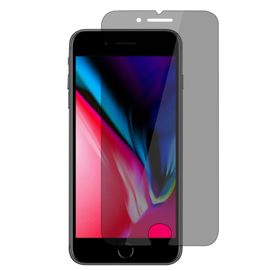 For iPhone 8 Plus (5.5 inch) Anti-Spy Privacy Tempered Glass Screen Protector 2.5D Black