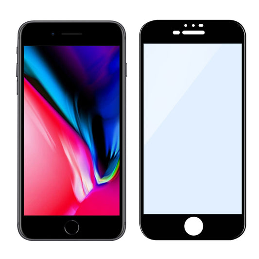 For iPhone 8 Plus (5.5 inch) Blue Light Filter Full Coverage Tempered Glass Screen Protector