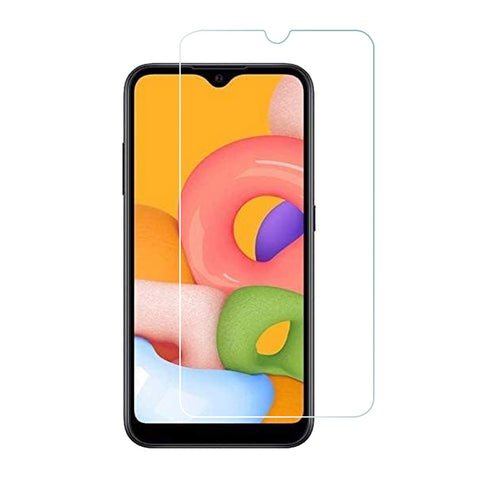 For Galaxy A01 (5.7 inch) Clear 2.5D Tempered Glass Screen Protector