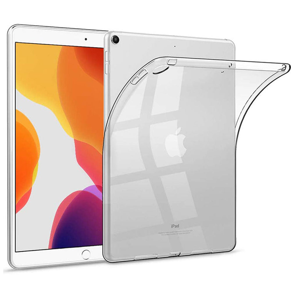 For iPad 7th 8th 9th 10.2 inch Case Clear Transparent Cover TPU