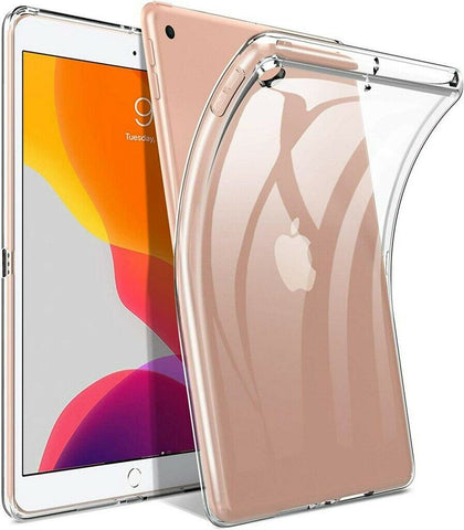 For iPad 7th 8th 9th 10.2 inch Case Clear Transparent Cover TPU