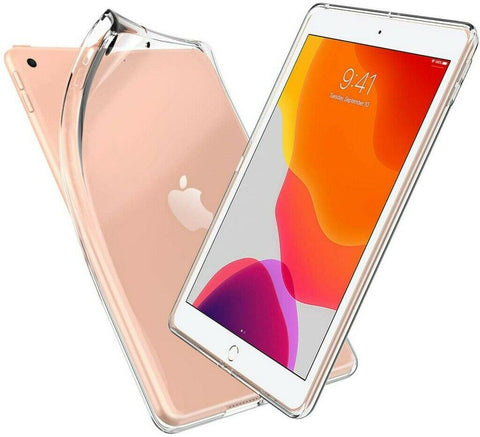 For iPad 7th 8th 9th 10.2 inch Case Clear Transparent Cover TPU