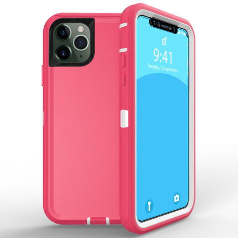 For iPhone 11 Pro Max Case Heavy Duty Defender Cover with Belt Clip TRL32