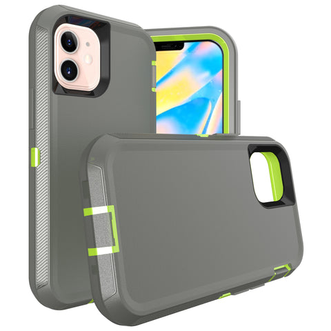 For iPhone 12 Mini Case Heavy Duty Defender Cover with Belt Clip TRL32