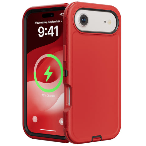 For Apple iPhone 17 Air Case Heavy Duty Shockproof Cover with Belt Clip 6.6-inch TRL32