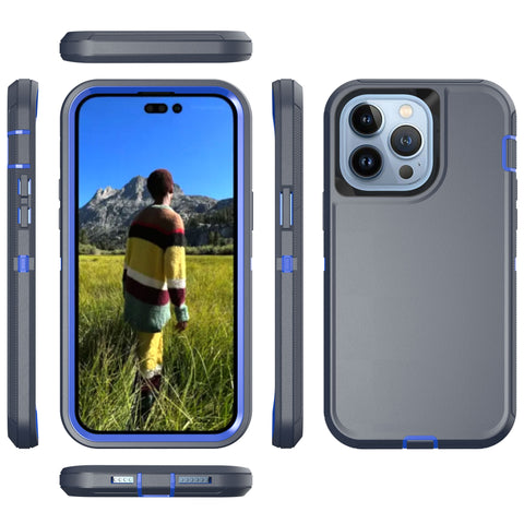For iPhone 11 Pro Max Case Heavy Duty Defender Cover with Belt Clip TRL32
