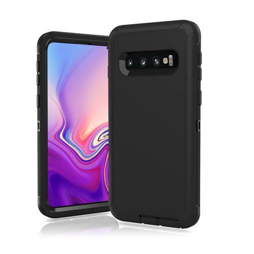 For Galaxy S10 Case Heavy Duty Defender Cover with Belt Clip TRL32