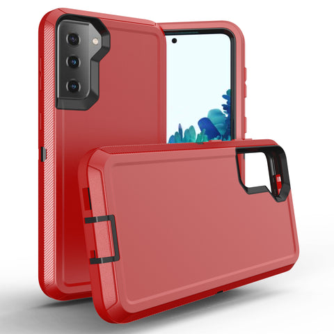For Galaxy S21 Plus Case Heavy Duty Defender Cover with Belt Clip TRL32