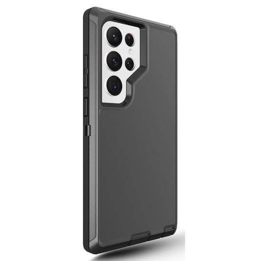 For Galaxy S23 Ultra Case Heavy Duty Defender Cover with Belt Clip TRL32