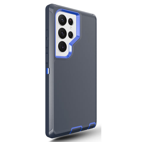 For Galaxy S24 Ultra Case Heavy Duty Defender Cover with Belt Clip TRL32