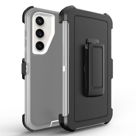 For Galaxy S25 Case Heavy Duty Defender Cover with Belt Clip TRL32