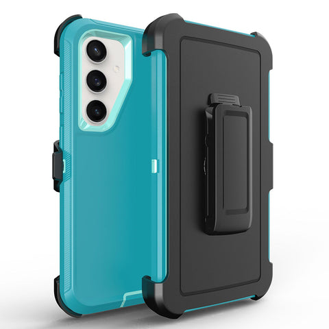 For Galaxy S25 Case Heavy Duty Defender Cover with Belt Clip TRL32