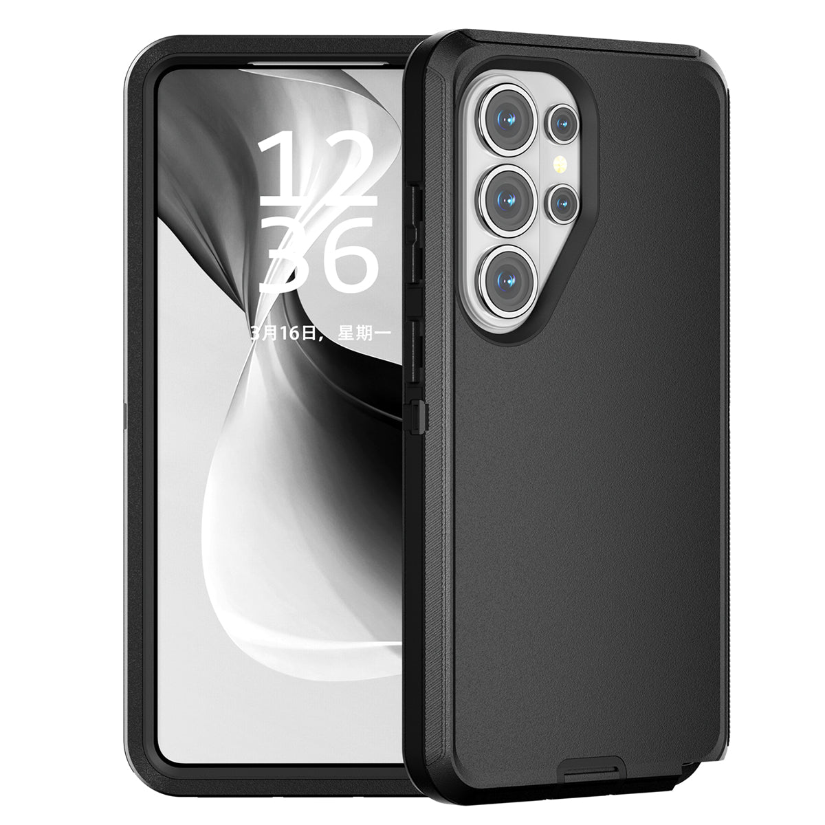 For Galaxy S26 Ultra Case Heavy Duty Defender Cover with Belt Clip TRL32