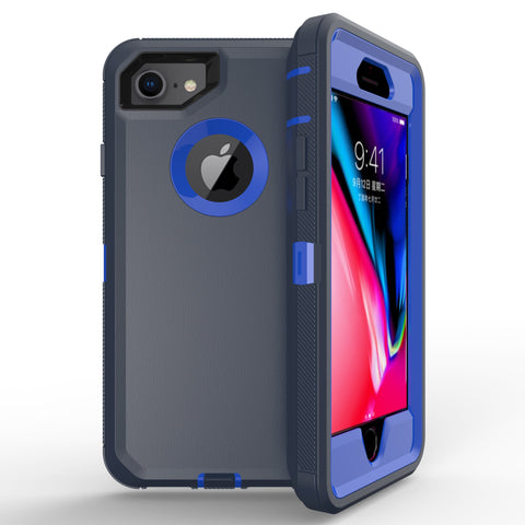 For iPhone SE2 6 7 8 Case Heavy Duty Defender Cover with Belt Clip TRL32