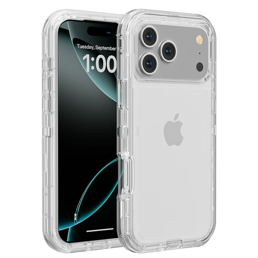 For Apple iPhone 17 Pro Case Heavy Duty Holster Belt Clip Cover 6.3-in TRL55