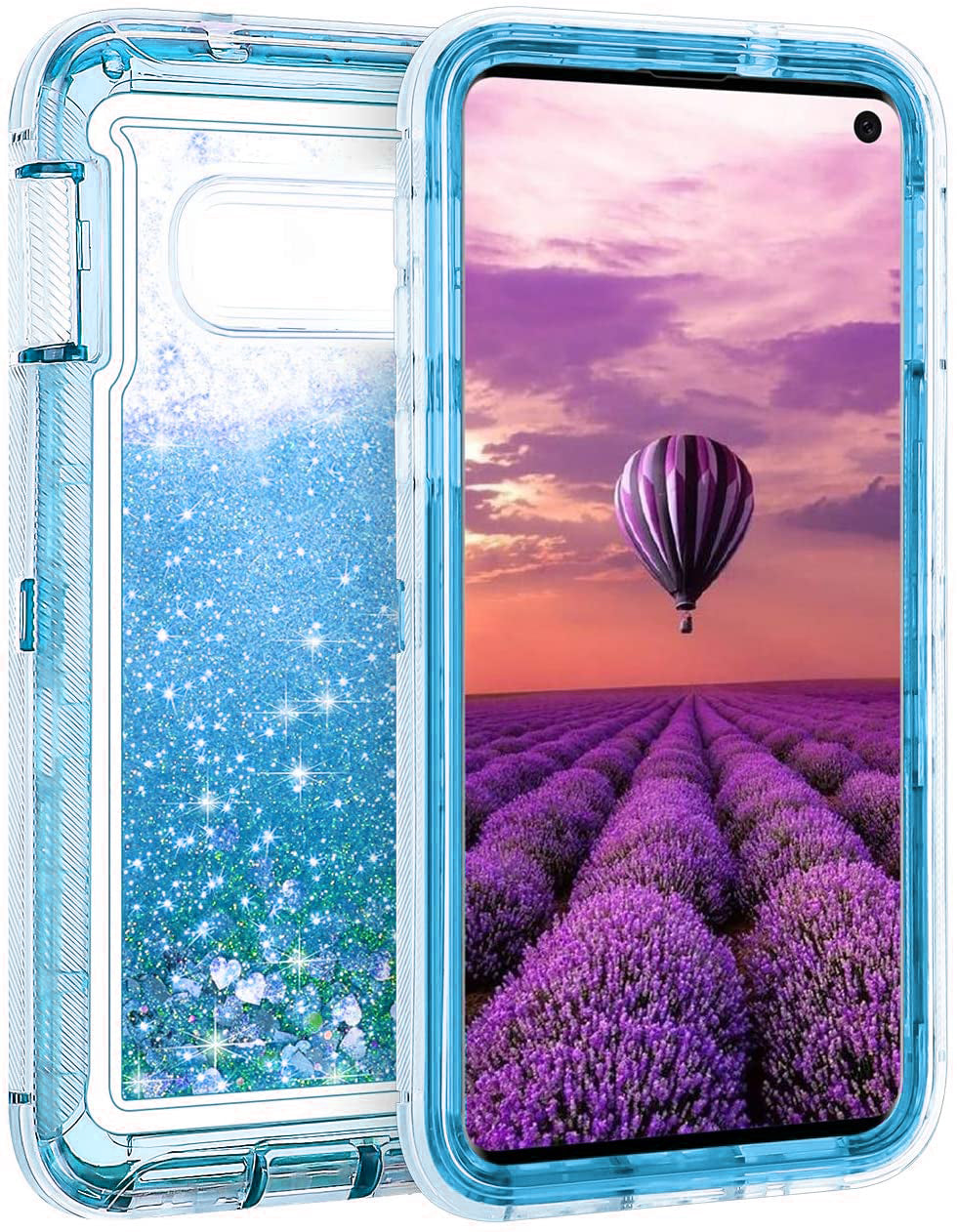 For Galaxy Note 8 Case Heavy Duty Defender Glitter Cover TRL56