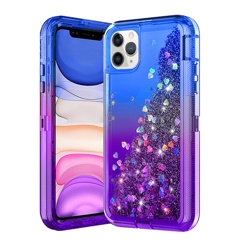 For iPhone 15 Pro Max Case Heavy Duty Defender Glitter Cover TRL85