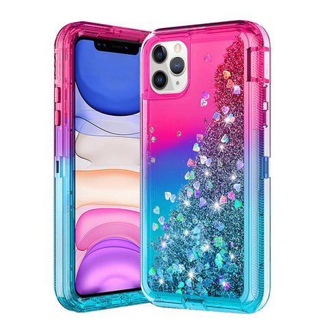 For iPhone 15 Pro Max Case Heavy Duty Defender Glitter Cover TRL85