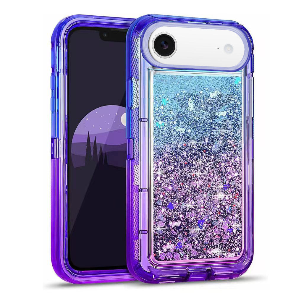 For Apple iPhone 17 Air Case Heavy Duty Shockproof Liquid Glitter Cover 6.6-inch TRL85