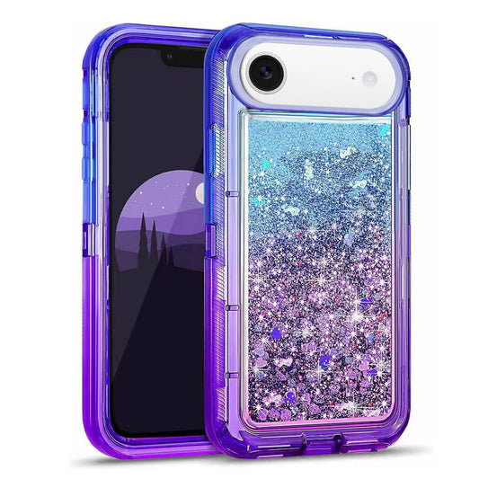 For Apple iPhone 17 Air Case Heavy Duty Shockproof Liquid Glitter Cover 6.6-inch TRL85