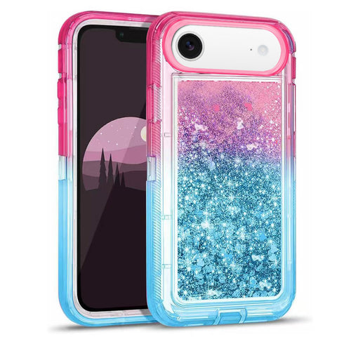 For Apple iPhone 17 Air Case Heavy Duty Shockproof Liquid Glitter Cover 6.6-inch TRL85
