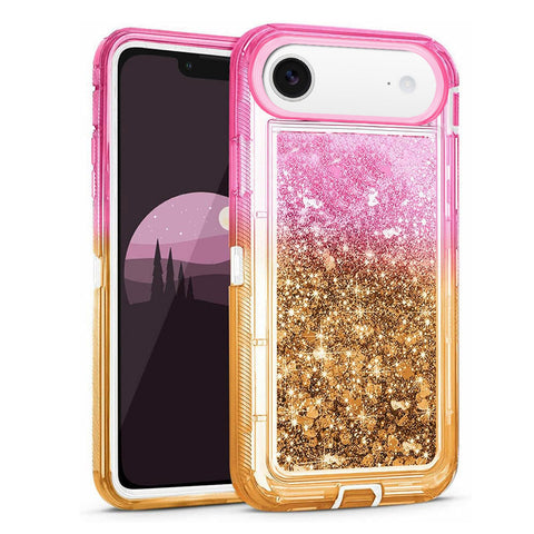 For Apple iPhone 17 Air Case Heavy Duty Shockproof Liquid Glitter Cover 6.6-inch TRL85