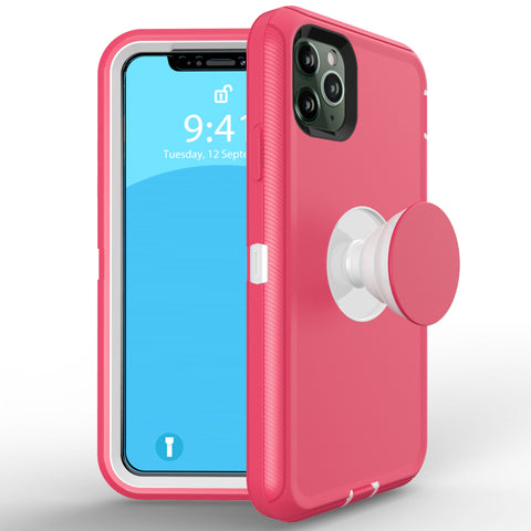 For iPhone 11 Pro Max Case Heavy Duty Defender with Air Kickstand Cover TRL86