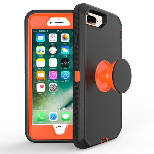 For iPhone 6 7 8 Plus Case Heavy Duty Defender with Air Kickstand Cover TRL86