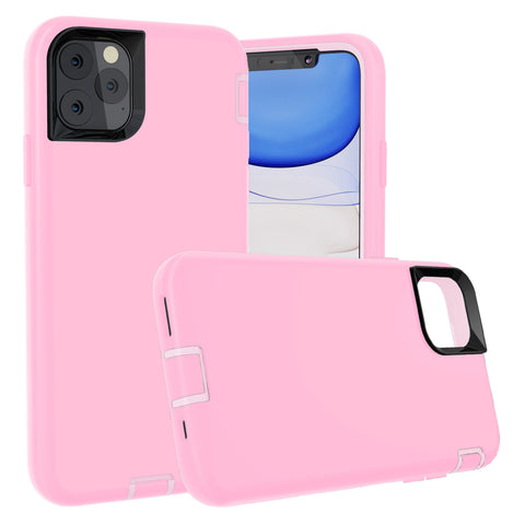 For iPhone 12 Pro Case Heavy Duty Defender Liquid Silicone Cover TRL97