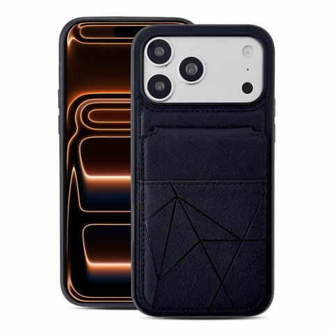 For iPhone 18 Pro Max Case Multi-slot Leather Wallet Cover With Kickstand TWL155