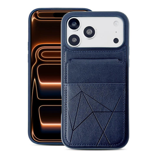 For iPhone 18 Pro Max Case Multi-slot Leather Wallet Cover With Kickstand TWL155