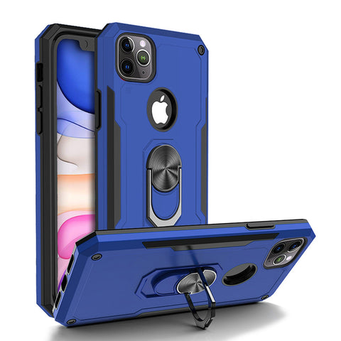 For iPhone 11 Pro Case with Magnetic Ring Holder Cover TWL89