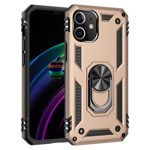 For iPhone 12 Mini Case with Magnetic Ring Holder Cover TWL98