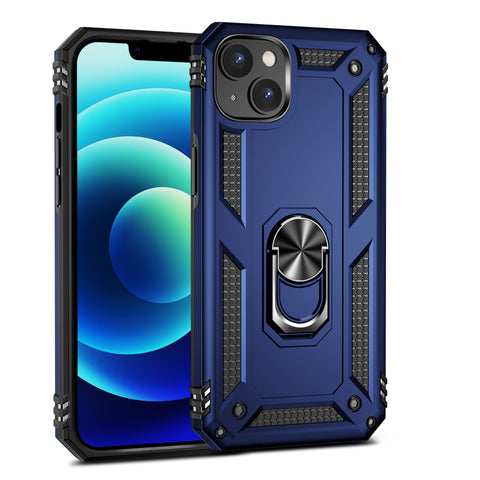 For iPhone 13 Mini Case with Magnetic Ring Holder Cover TWL98